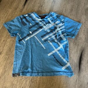 Y2K tony hawk Kids Blue Graphic Tee
